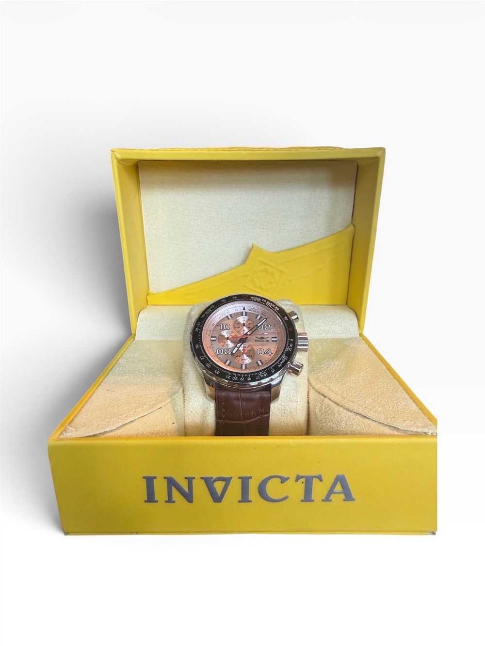 Invicta Aviator Limited Edition Tritnite Chronograph 0001/2500 Brand new battery - Picture 6 of 7